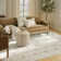 Ebern Designs Reimann Ivory Beige Modern Indoor Rug