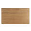 Table de salle à manger rectangulaire Ash de 63 po, conception compacte pouvant accueillir de 4 à 6 personnes, assemblage sans effort, élégance pour les espaces de cuisine de taille 6 sièges et appartements Scratch Simple Charm-976519888