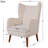 High Back Accent Chair