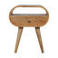 Table de chevet en bois massif Cariotta