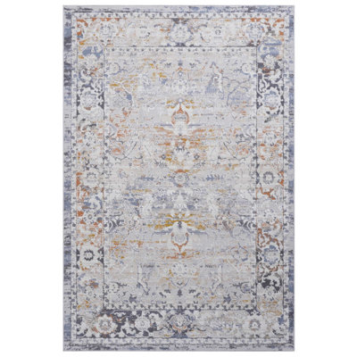 /Grey Area Rug 6X9 Of Loom & , Traditional For Home Allure, Stain-, Non-Shedding, Safe And Pets, Living Room, Bedroom, Dining, Office Collection Rug, /Grey, Artistic Style Home, Stain , Pet , Living,