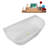 63" Streamline Soaking Freestanding Tub and Tray With Internal Drain-101697715