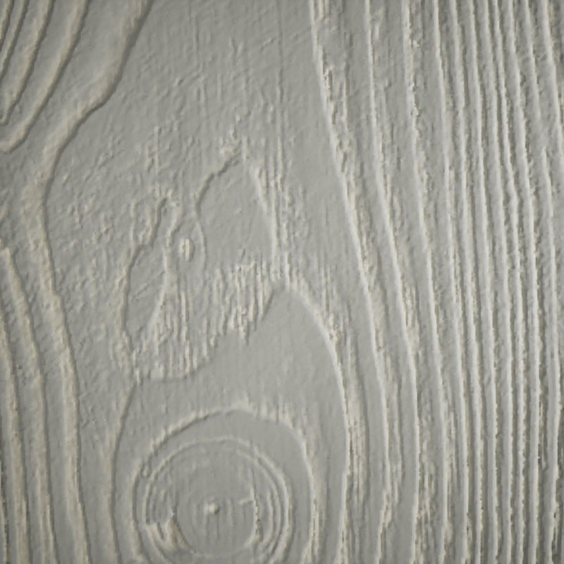 Poutre de plafond à 3 côtés en faux bois Endurathane sablé (poutre en U), H 8 po x l 8 po, Cachemire, 24 pi L