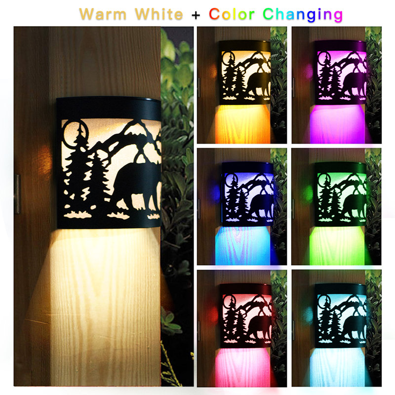 Solar Powered Deck Light Pack, Bear