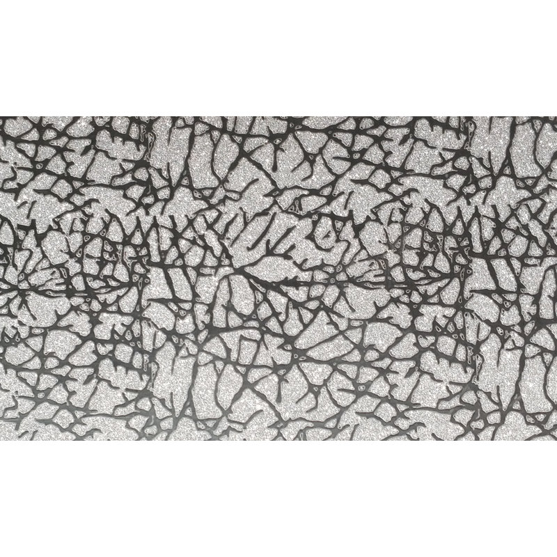 Rouleau de papier peint adhésif à peindre l 18 pi x l 18 po Chittum, Gris