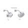 Purist® 2.0 GPM Single-Function Shower Head with Katalyst Air-Induction Spray and Katalyst Air Induction Spray