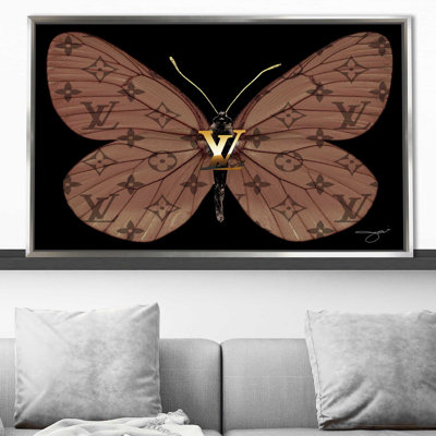 "Louis Vuitton Butterfly (Horizontal)" par Jodi - impression