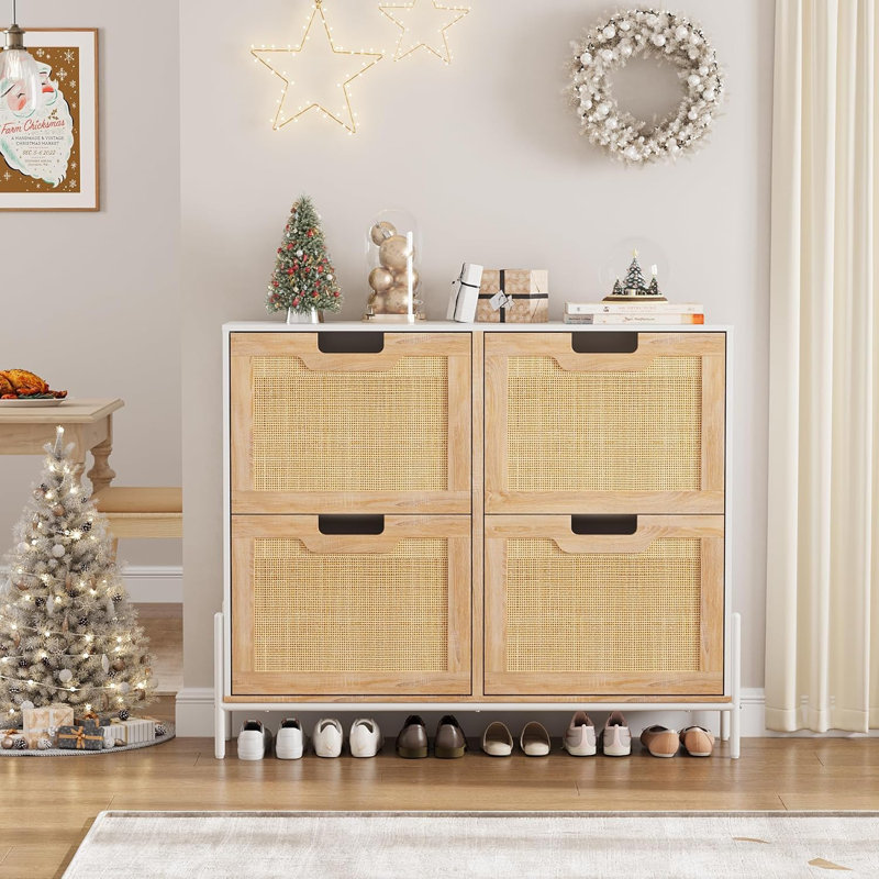 Amieleigh 40 Pair Shoe Storage Cabinet
