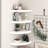 Wall Corner Shelf Floating Corner Shelf Wall Mounted Display Shelf-818831614-818831553