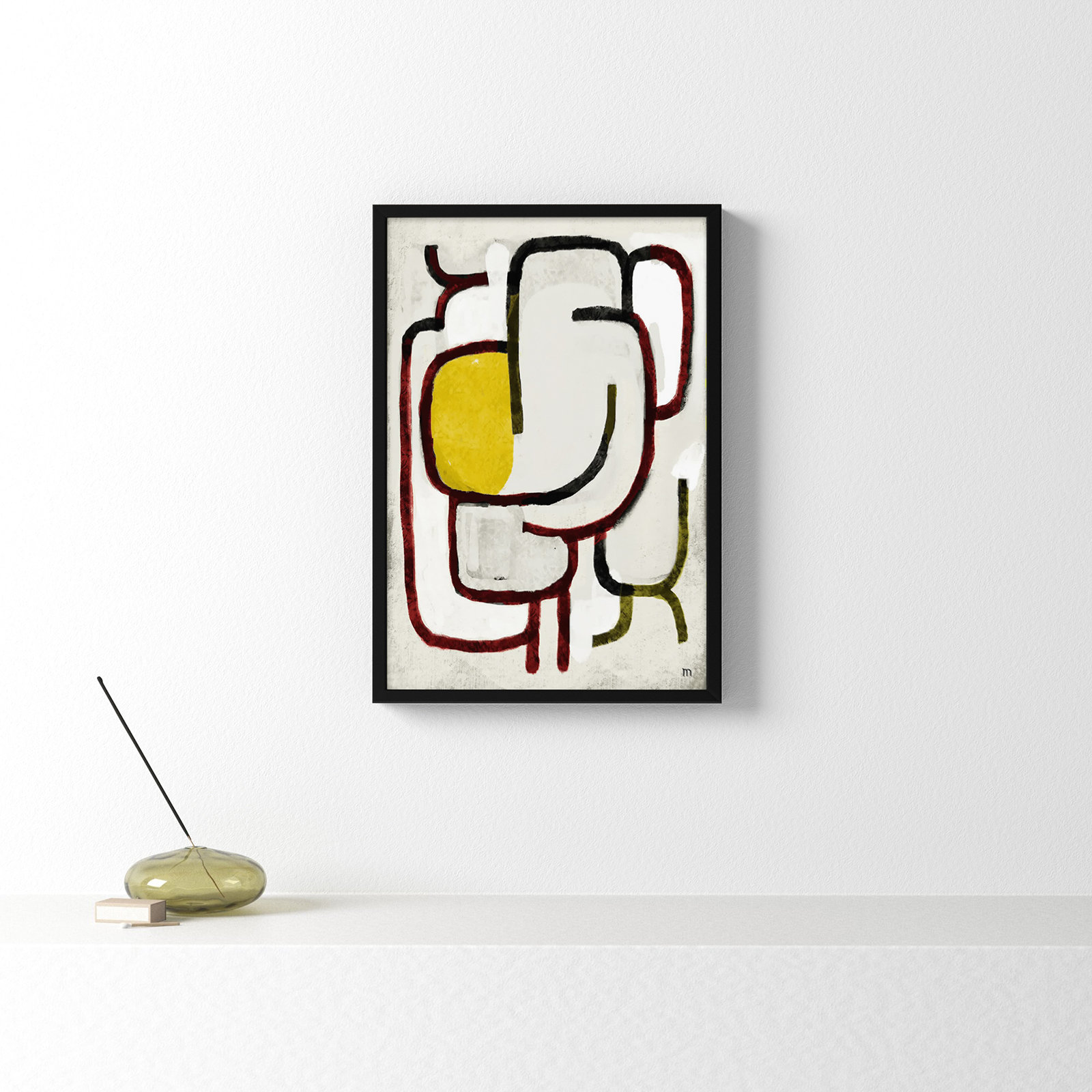 Lost In The Woods by Studiom, Black, 20" H x 14" W x 1.25" D
