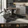Khanna 6' X 7' Black Cowhide Handmade Area Rug
