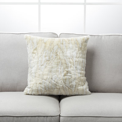 Faxu Fur Throw Pillow Cover Only