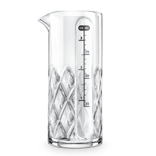 Glass Yarai Double Jigger