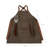 BBQ Apron with Tools & Bottle Opener - Heavy Duty Distressed Waxed Canvas