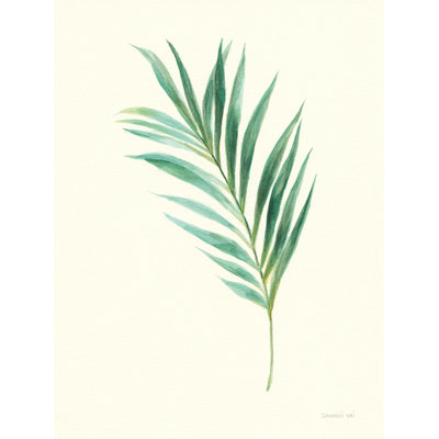 «Leaf Study II» par Danhui Nai - impression sur toile tendue
