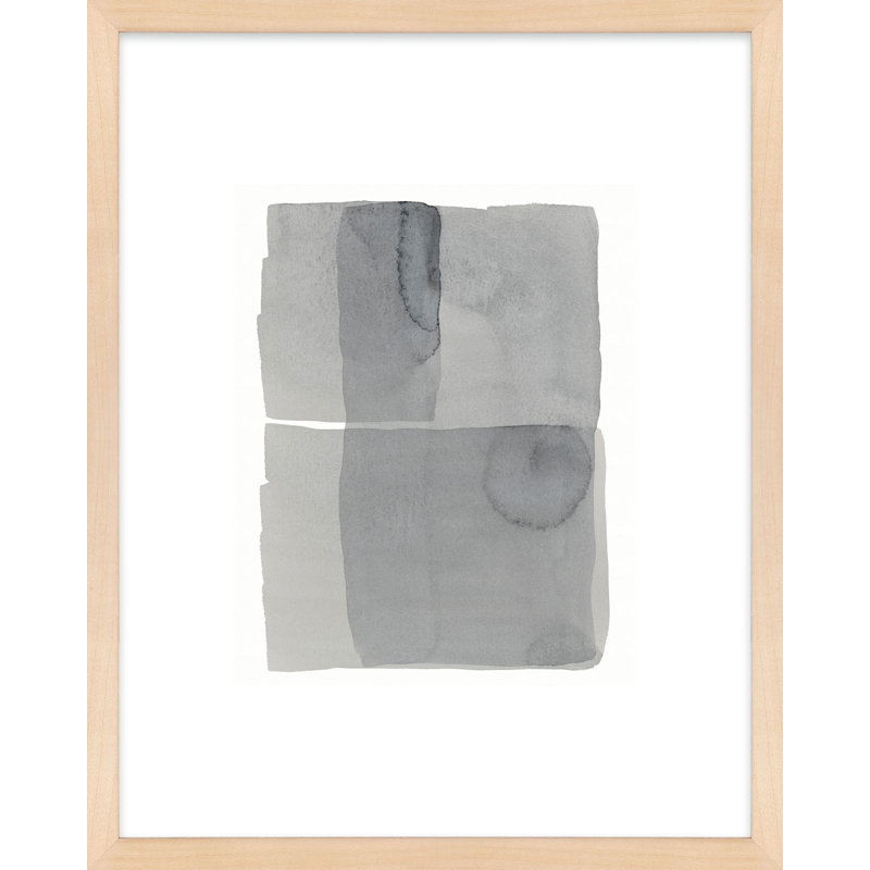 Gray On Gray 2 Print by Jacques Pilon, 25" H x 20" W, Maple Wood