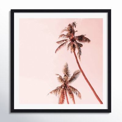 Sunset Palm Trees by Gale Switzer