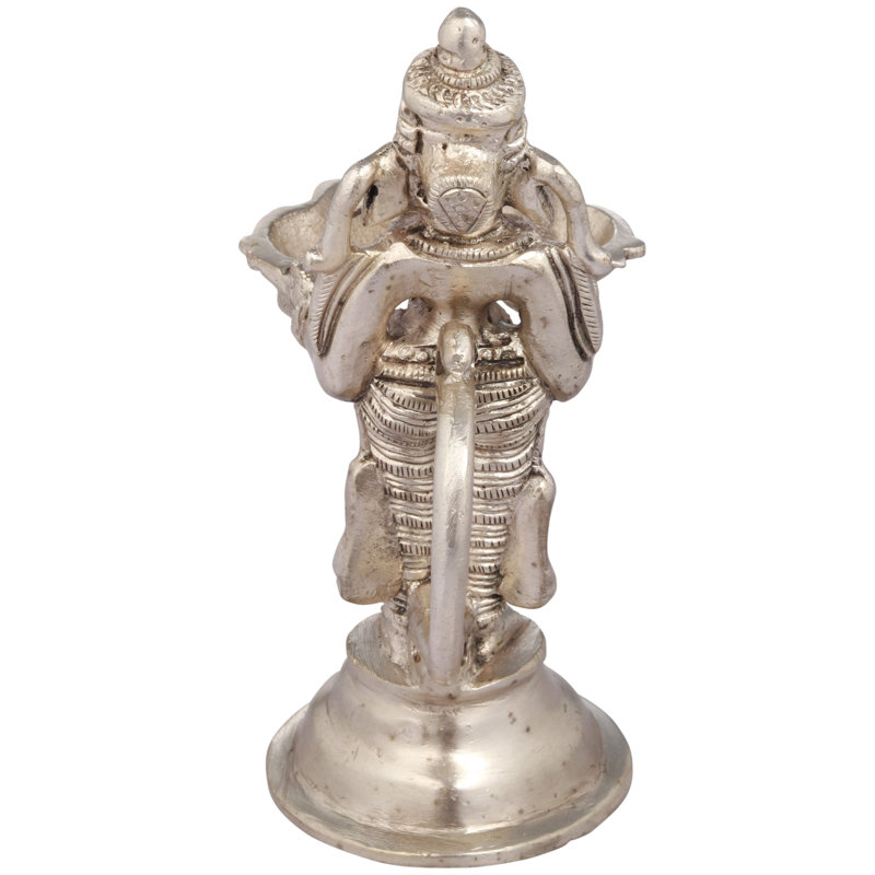 Statue de Lord Ganesha, Argent