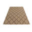 Tapis brun clair 5x8 Pineland