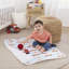 Couverture pour bébé en sherpa super doux NoJo Disney Cars Lightning McQueen - rouge, bleu clair