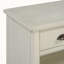 Console rétro avec paniers tissés jacinthe d'eau-821422419