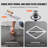 72'' W 72'' D Square Single Shower Base