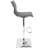 Stoke Gifford Swivel Upholstered Adjustable Height Counter Stool with Metal Frame-25968702