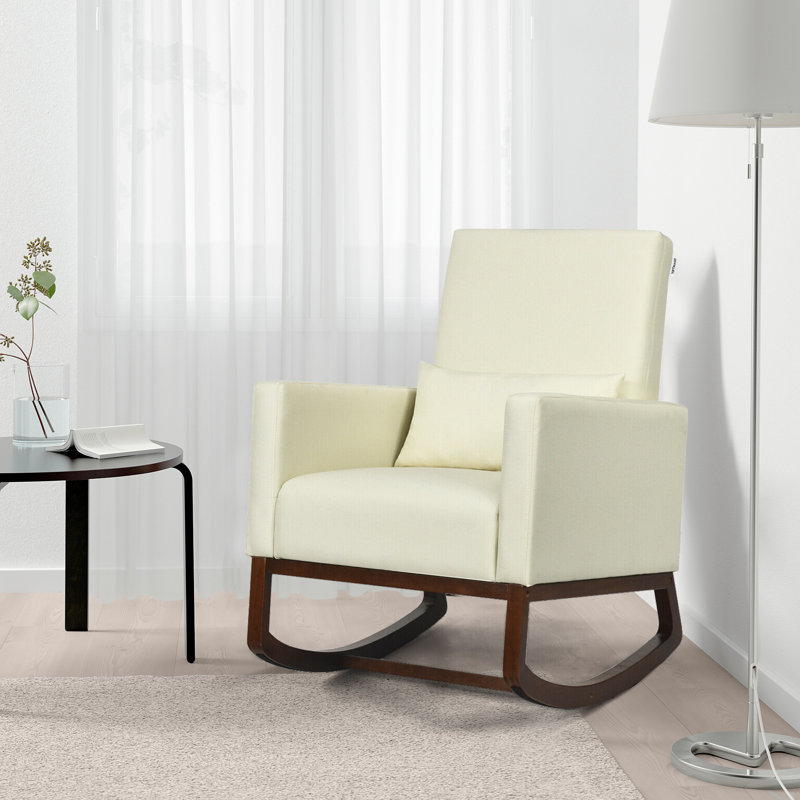 Chaise berçante Hayward, Beige