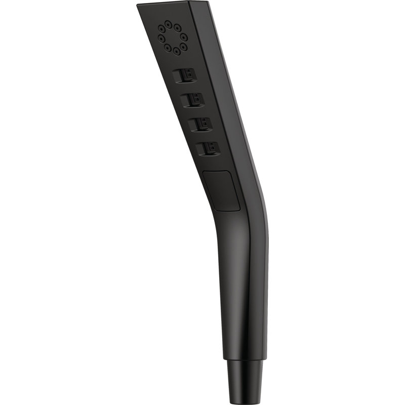 Pivotal Handheld Shower Head, Matte Black, Round