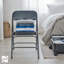 Chaise pliante en vinyle Bernadine-273601961