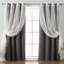 Paire de rideaux obscurcissant Tulle-20297532-20452293
