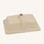 Lavabo de salle de bain rectangulaire encastré en céramique blanc 21 "x 13" avec trop-plein