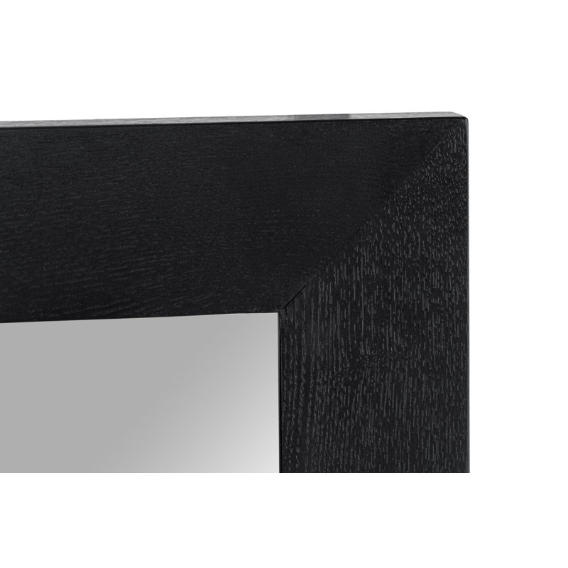 Concord - miroir moderne en frêne noir