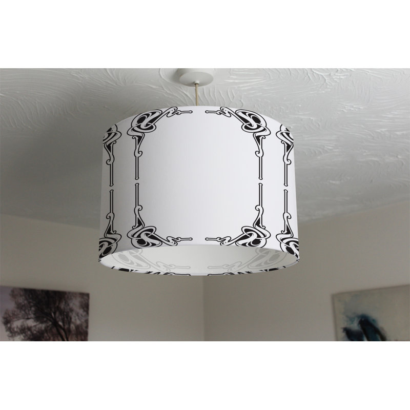 Drum Cotton Lamp Shade ( Uno ), 25cm H x 40cm W x 40cm D
