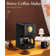 Coffee Maker, Drip Retro Style Coffee Machine With Glass Coffee Pot With Reusable Coffee Filter & Three Brewing Modes, 30Minute-Warm-Keeping,(Black)