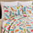 Flip Flop Life Pink/Blue/Green/Orange Cotton Reversible Quilt Set-892401885
