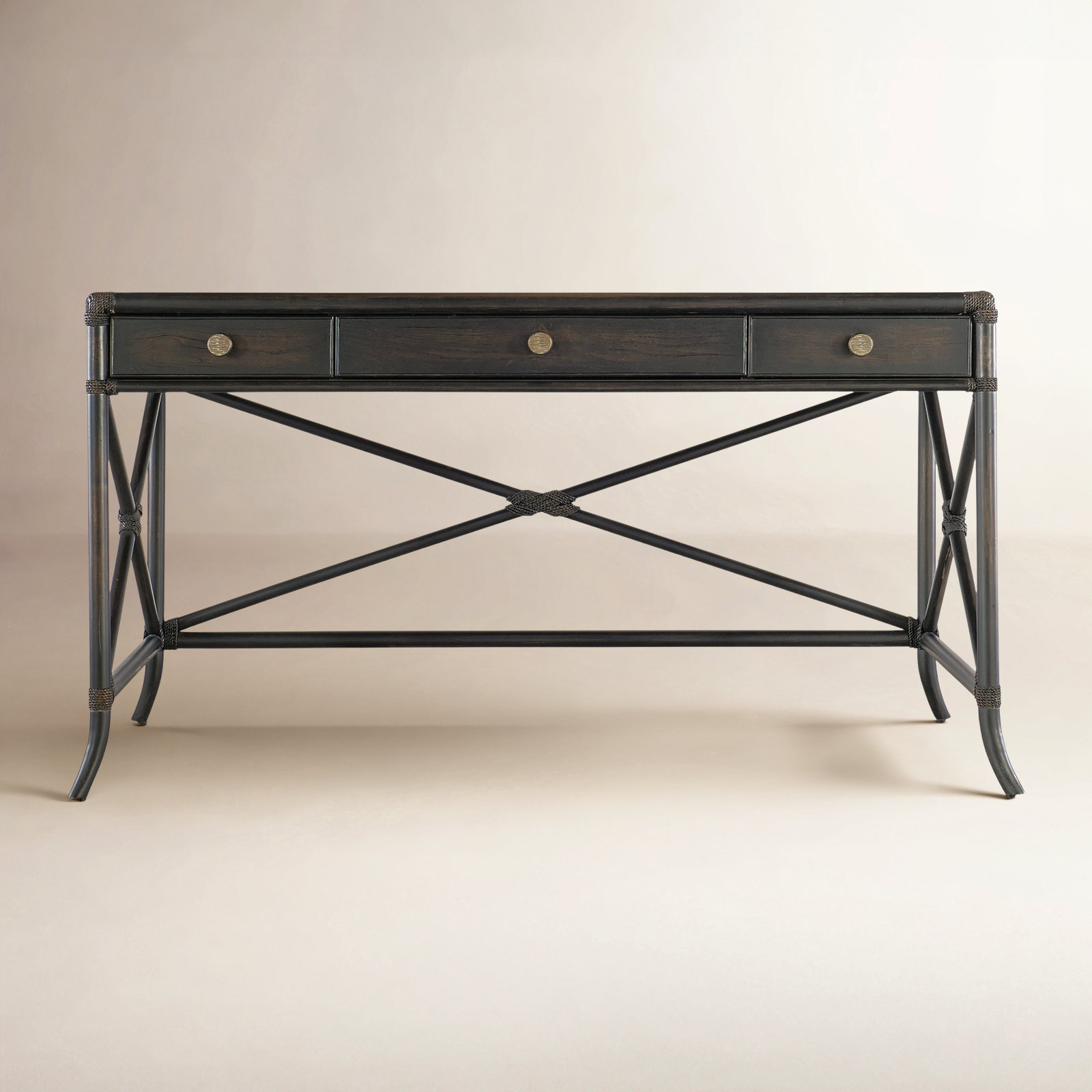 Retreat Writing Desk, Black Sand