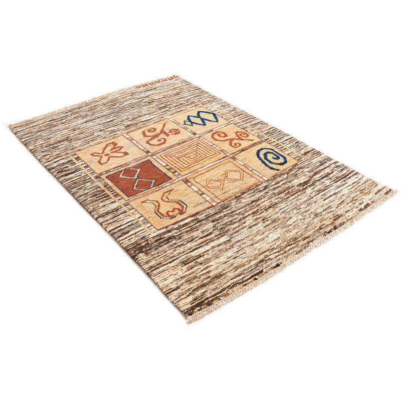 Tapis brun Naber