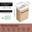 Meuble-lavabo simple 16 po avec plateau en céramique 16 po-1447758566