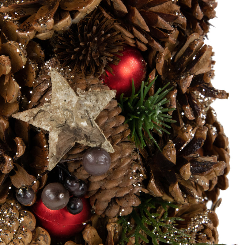 Décoration de table 17 po pinecone and berry
