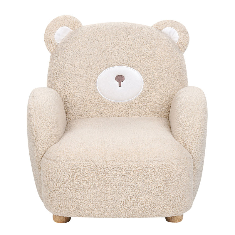 Domingue Upholstered Armchair, Beige