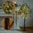 4 ft Lighted Eucalyptus Tree with 160 LEDs