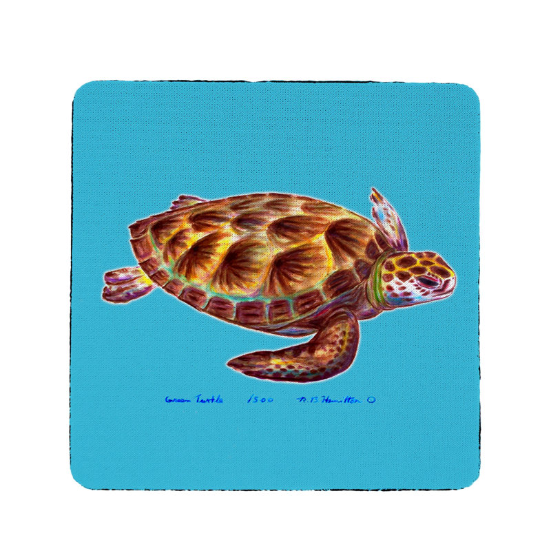 Sous-verre de tortue de mer