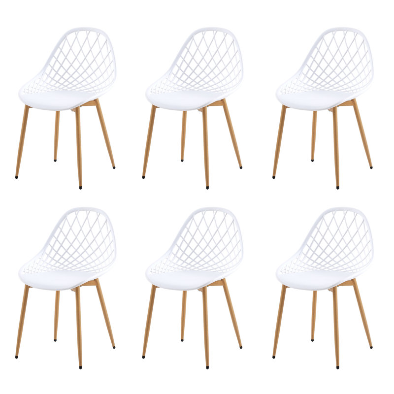 6 - Person Dining Set, White