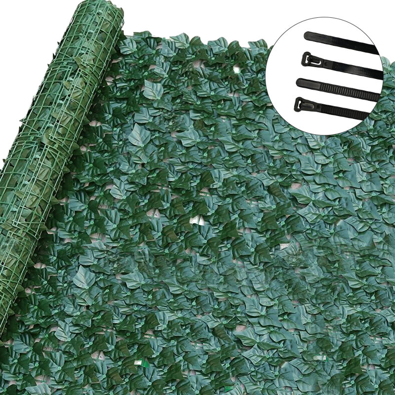 Simulation télescopique de feuille de lierre