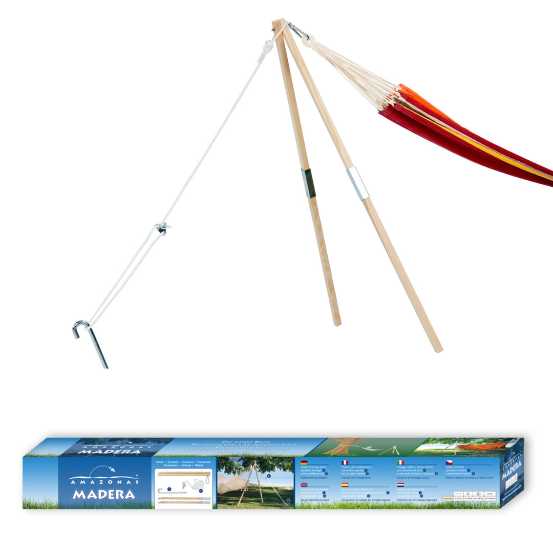 EllTex Products Portable Stand Wooden Hammock Stand