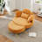 Small Sofa With Storage Ottoman, Small Sofa Bed 3 Pillows, Lazy Small Sofa Suitable For Small Space-812528981