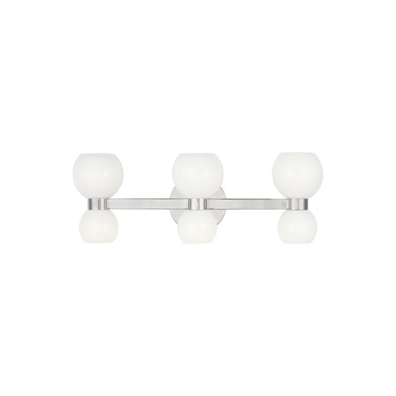 Londyn 6 - Light Vanity Light, Polished Nickel