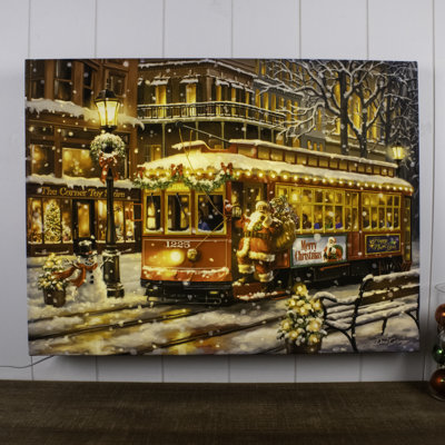 Art mural entièrement éclairé à DEL 18 x 24