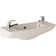 Belfry Bathroom Soltis 430mm L x 274mm W Ceramic U-Shaped Wall Hung Basin Sink with Overflow